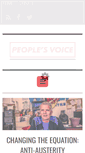 Mobile Screenshot of peoplesvoice.ca